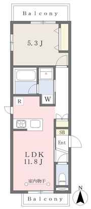 Admiral Meidaimaeの間取り画像