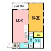 EARTH岡野 2号館の間取り画像