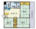 小笹カステリアBの間取り画像