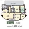 エトワールヴィル－R南楠葉の間取り画像