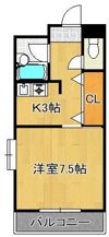 ピュアシティ小倉の間取り画像