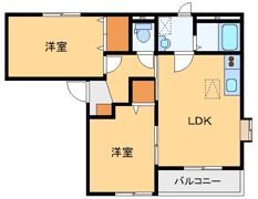 グランドール連取の間取り画像