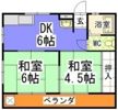 コーポ前田の間取り画像