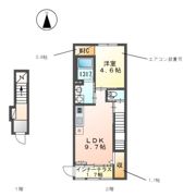 Arte ricca（アルテリッカ）の間取り画像