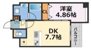 プレジオ難波ASIANの間取り画像