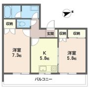 フラワーマンションの間取り画像