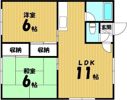 第1コーポ和の間取り画像
