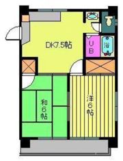 メゾン宝の間取り画像