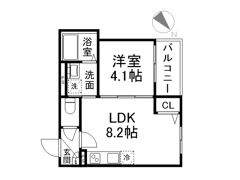 MAXIV CITY神戸鷹取 TREの間取り画像