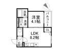 MAXIV CITY神戸鷹取 TREの間取り画像