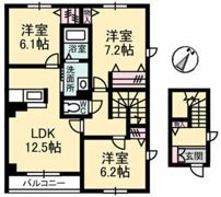 メゾン・ジャスミンの間取り画像