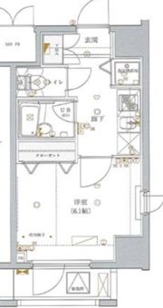 セジョリ浅草ベルグレードの間取り画像