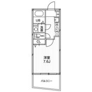 ルクレ阿波座レジデンスの間取り画像
