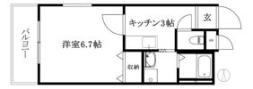 プレリュード本町の間取り画像