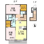 COCOCIA TENNMAの間取り画像