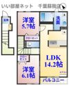 ヴェルジュドゥソレイユの間取り画像