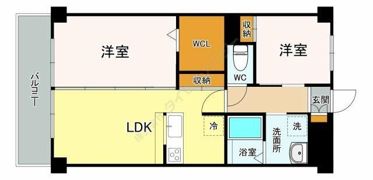 アンフォーラT・Dの間取り画像