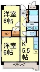 ヴァンコーポ大赤見の間取り画像