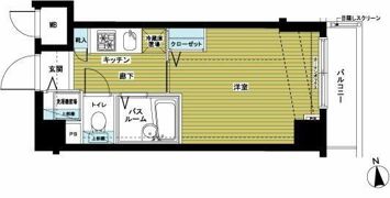 トーシンフェニックス沼袋の間取り画像