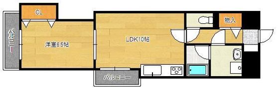 KSK嵐山コアビルの間取り画像