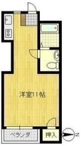 エバーグリーン新大阪の間取り画像