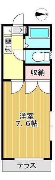 ロアフラットの間取り画像