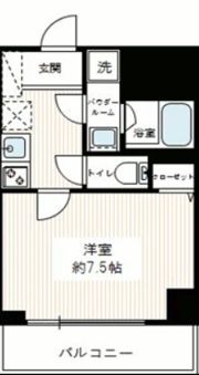 HY’s Stage Brillantの間取り画像