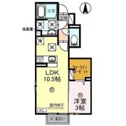 TenINOTSUME(ﾃﾝｲﾉﾂﾒ）の間取り画像