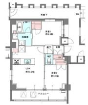 スプリングスクエア永福の間取り画像