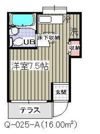ローズアパート(Q-025)の間取り画像