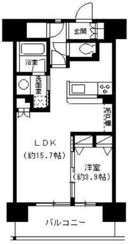 パークキューブ東品川の間取り画像