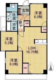サンピア植田の間取り画像