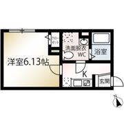 MQuarto一之江の間取り画像