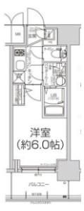 エスリード大阪リエートの間取り画像
