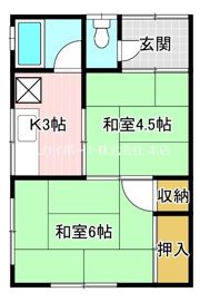 コーポ輪の間取り画像