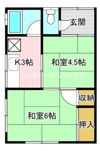 コーポ輪の間取り画像