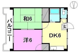 仙波ハイツ（古川北）の間取り画像
