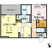 D-room新屋敷の間取り画像