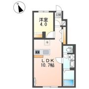 アジュール（中村）の間取り画像