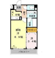 アクアライブラの間取り画像