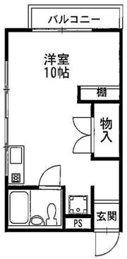大成ハイムの間取り画像