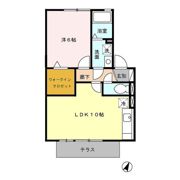コンフィデンスK．Sの間取り画像