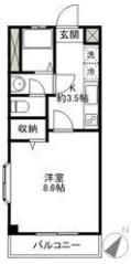 ベルエポックⅠの間取り画像