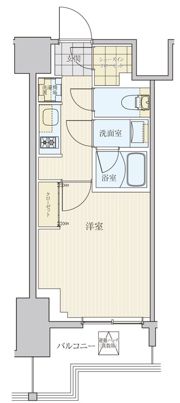 リビオメゾン南砂町の間取り画像