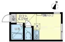 ユナイト七島スカイサンフラワーの間取り画像