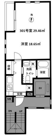 アマビーレ中野本町4丁目の間取り画像
