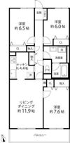 TRガーデン蕨（旧PLENDY蕨）の間取り画像