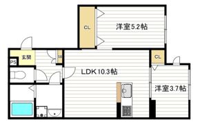 Chat noirの間取り画像