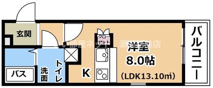 Trees courtの間取り画像