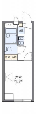 レオパレススカイ タウンの間取り画像